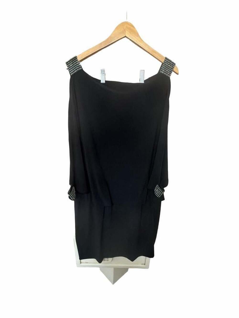 Betsy & Adam Black Formal Evening Dress Size 16W